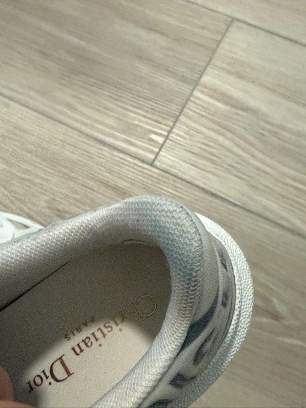 [Authentic Dior] Dior ID Sneakers White Blue